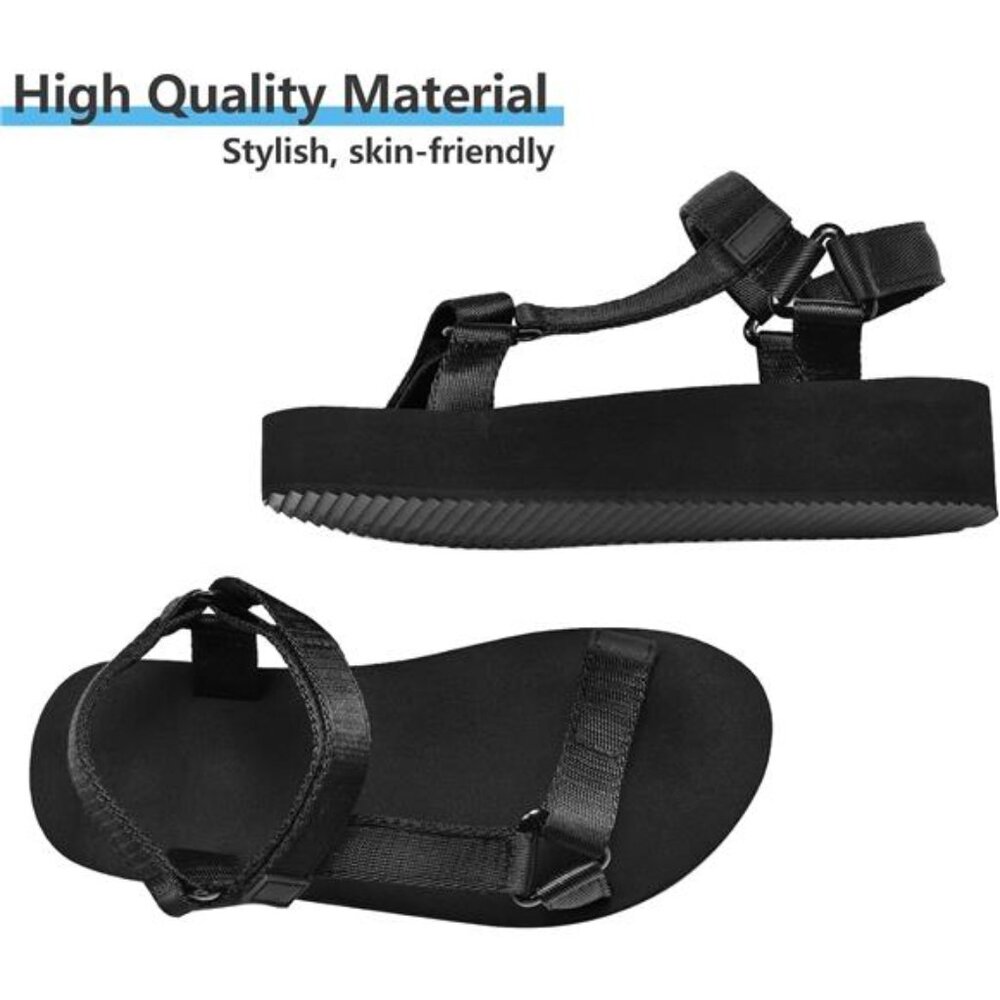 Women's Platform Sport Sandals - Picture 3 of 7